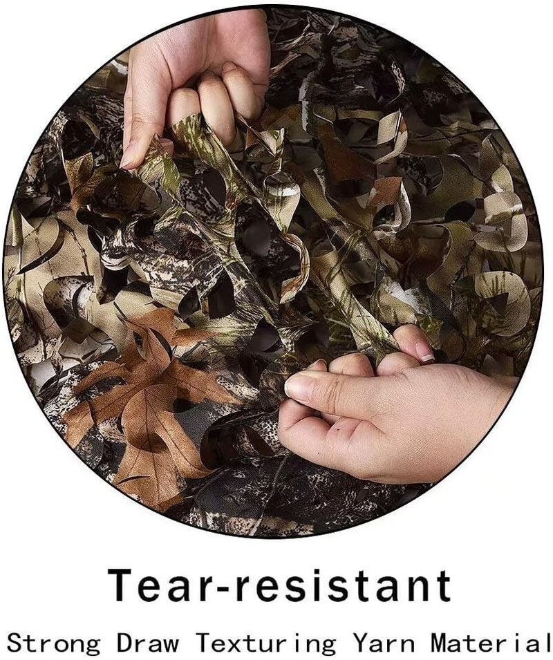 Camo Netting for Hunting | Military-Grade Sunshade and Decoration - Bulk Roll