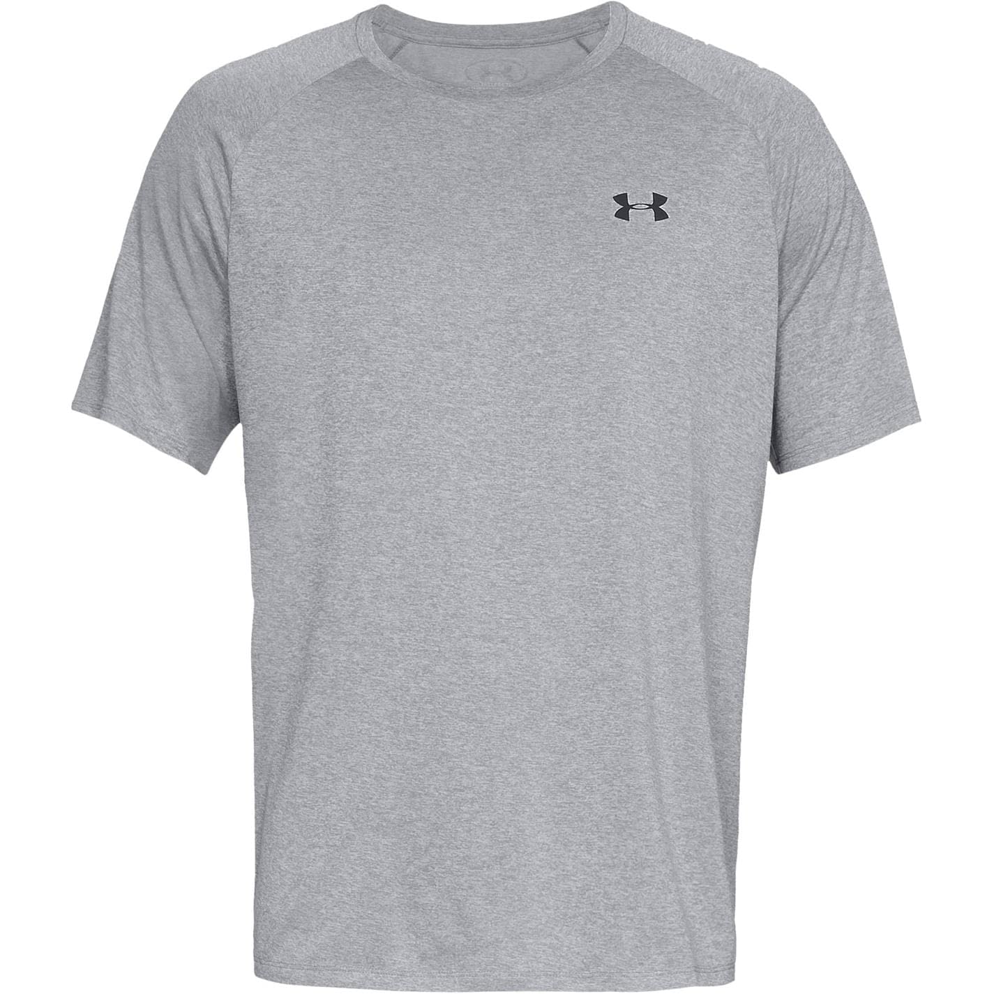 Under Armour Men's Tech 2.0 Short-Sleeve T-Shirt, Steel Light Heather (036)/Black, X-Small