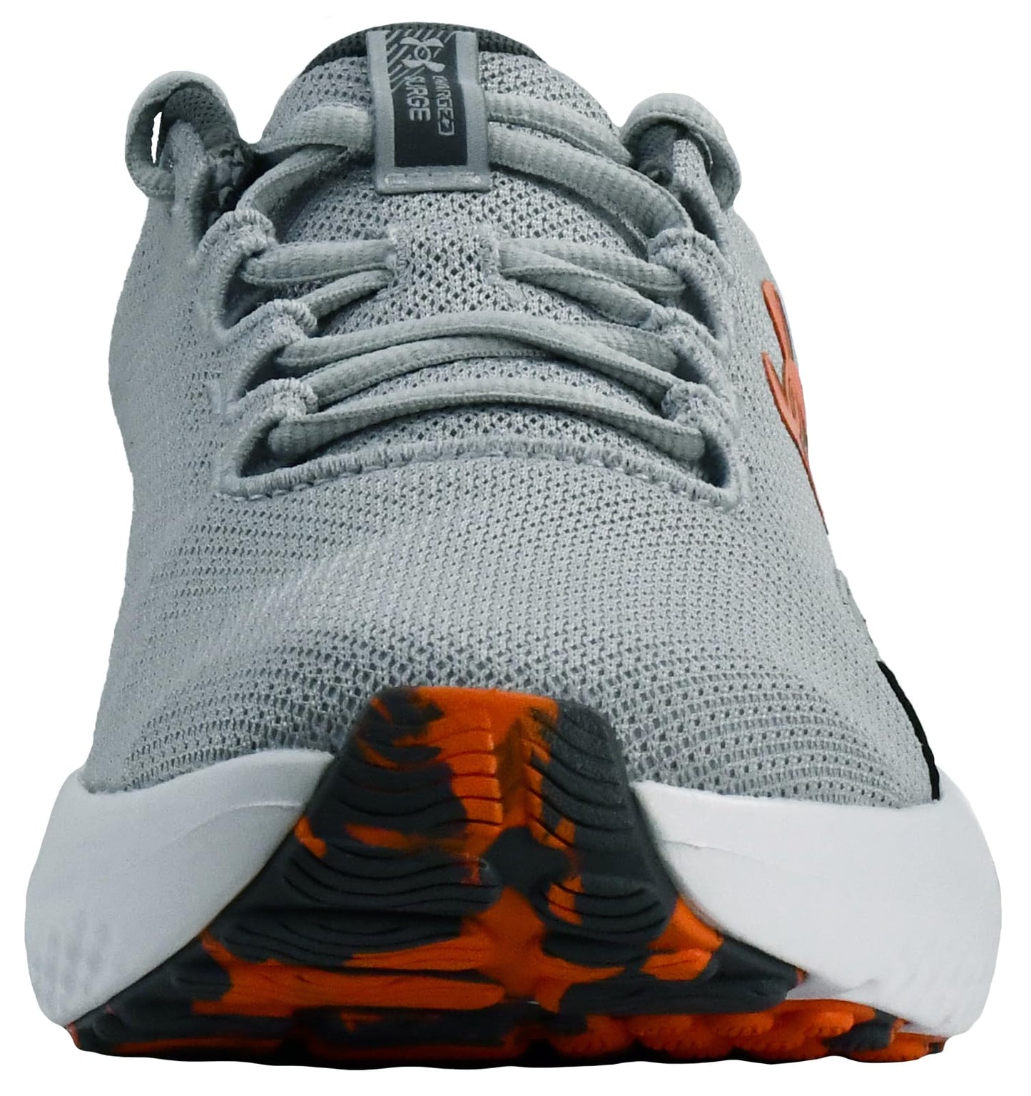 Under Armour Mens Charged Rogue 4 Mod Gray/Castlerock/Team Orange 7 Medium