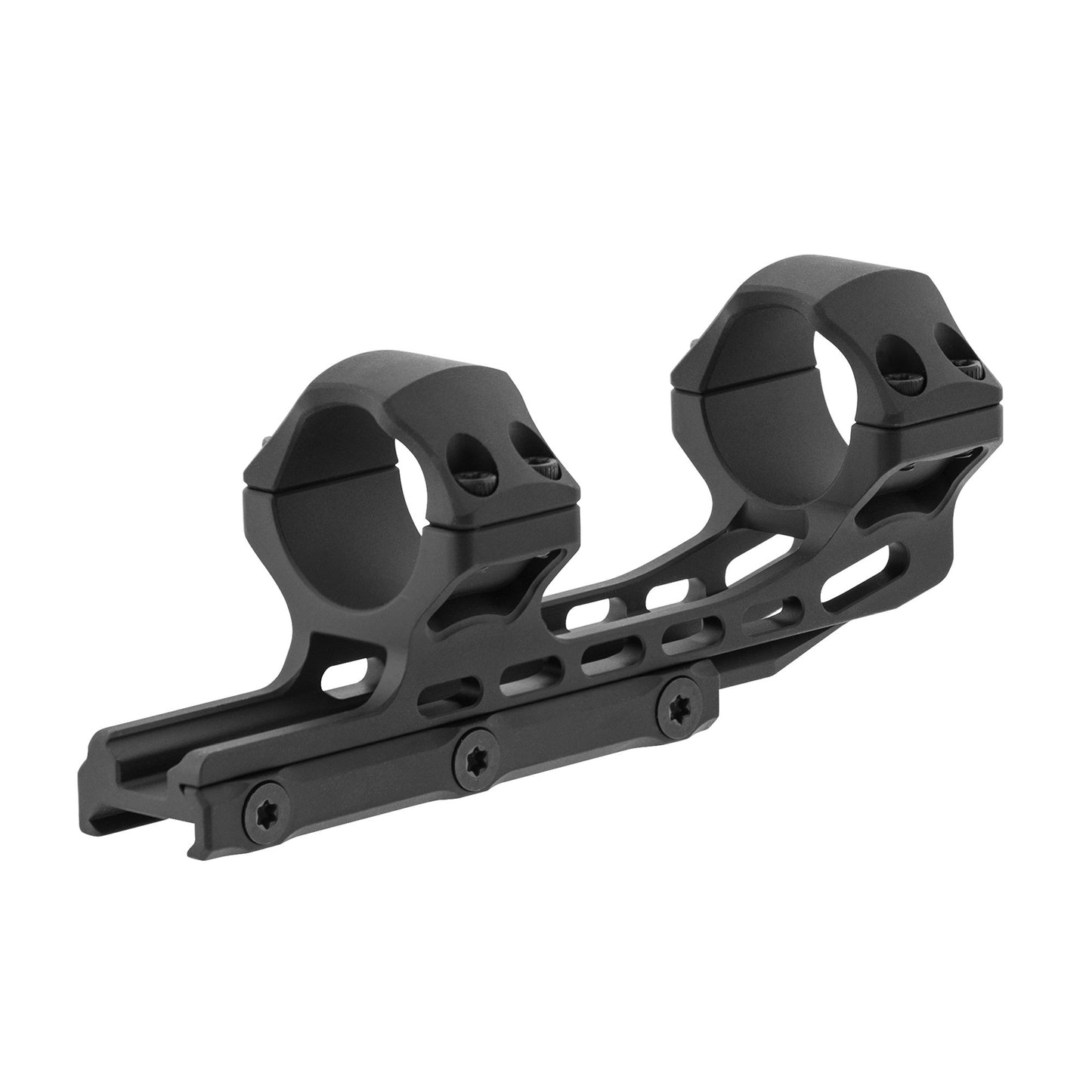 UTG unisex adult UTG ACCU SYNC 30mm High Pro 50mm Offset Picatinny Rings, Matte Black, High US