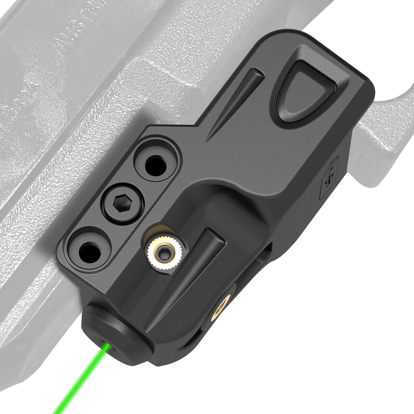 Gmconn Green Laser Sight is Compatible with Picatinny Rail