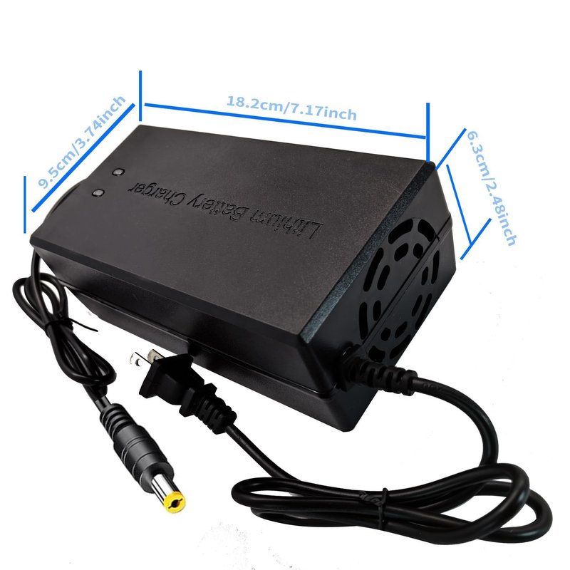 58.8V 4A 3-Plug Charger for Apollo 52V Phantom, Explore, Ghost, Pro/Yume Y10/ VSETT 9(NOT for 9+)/ Zero 8X 10 10X and More 50V to 52V 14S Lithium Li-ion Battery Gx16-3 3 Prong XLR Plug