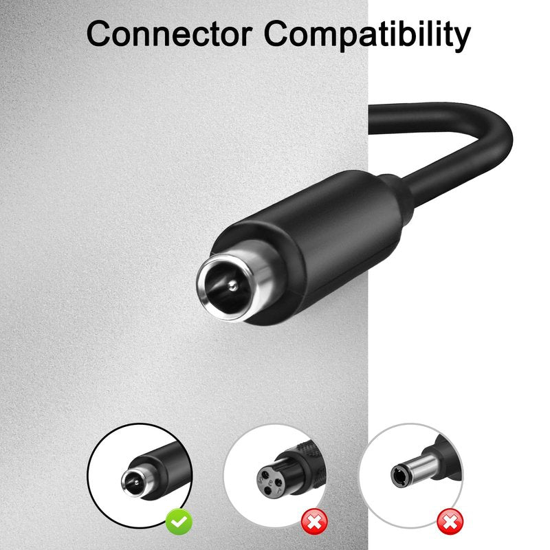 JUYOON 42V 71W Charger Compatible with Segway Ninebot Electric Scooter max G30L G30LD G30LE G30LP F2 pro ES1 ES2 ES3 ES4 VOLPAM Okai Roinside AovoPRO Aovowheel BCTA+71420-1700 42V 1.5A 2A
