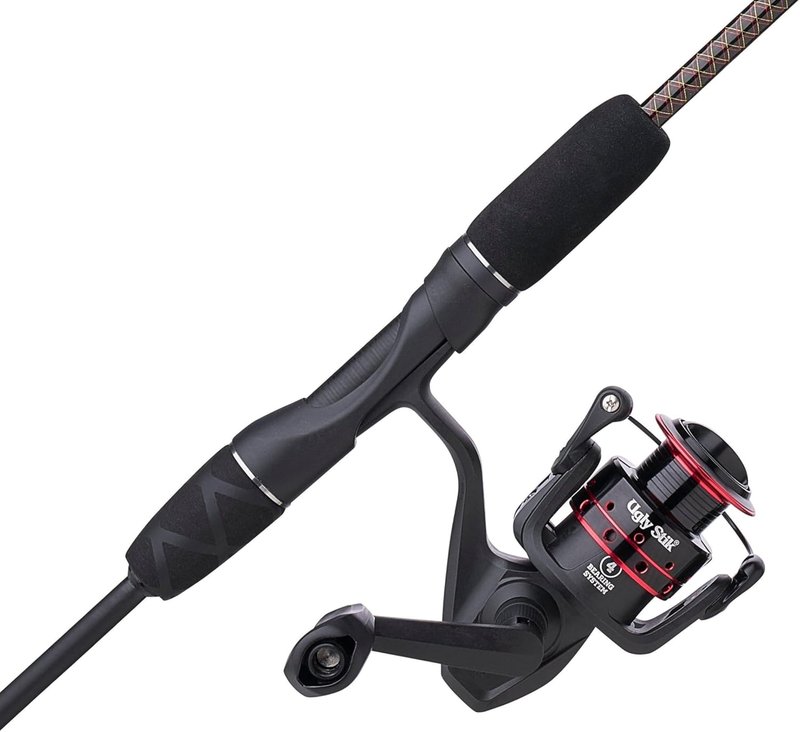 Ugly Stik GX2 Spinning Reel & Fishing Rod Combo - Durable, Lightweight Design | Perfect for Freshwater Fishing