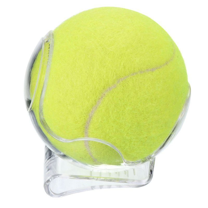 PATIKIL Tennis Ball Holder Waist Clip, 2 Pack Tennis Ball Clip ABS Waistband Clip Holder Sports Equipment for Tennis Training, Transparent