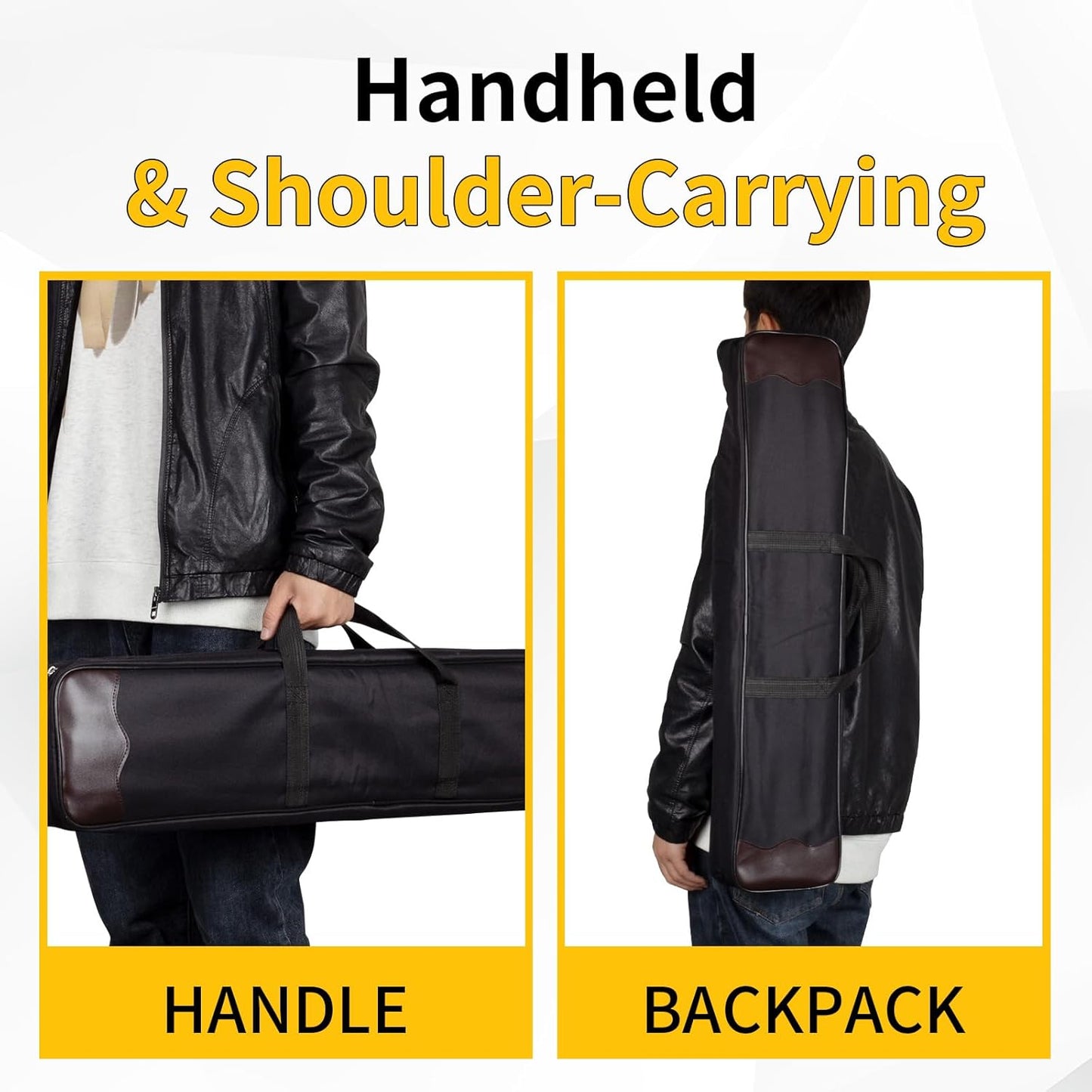 SPG Takedown Recurve Bow Case - Double Layer Portable Soft Bag for Archery | Ideal for Adults & Youth
