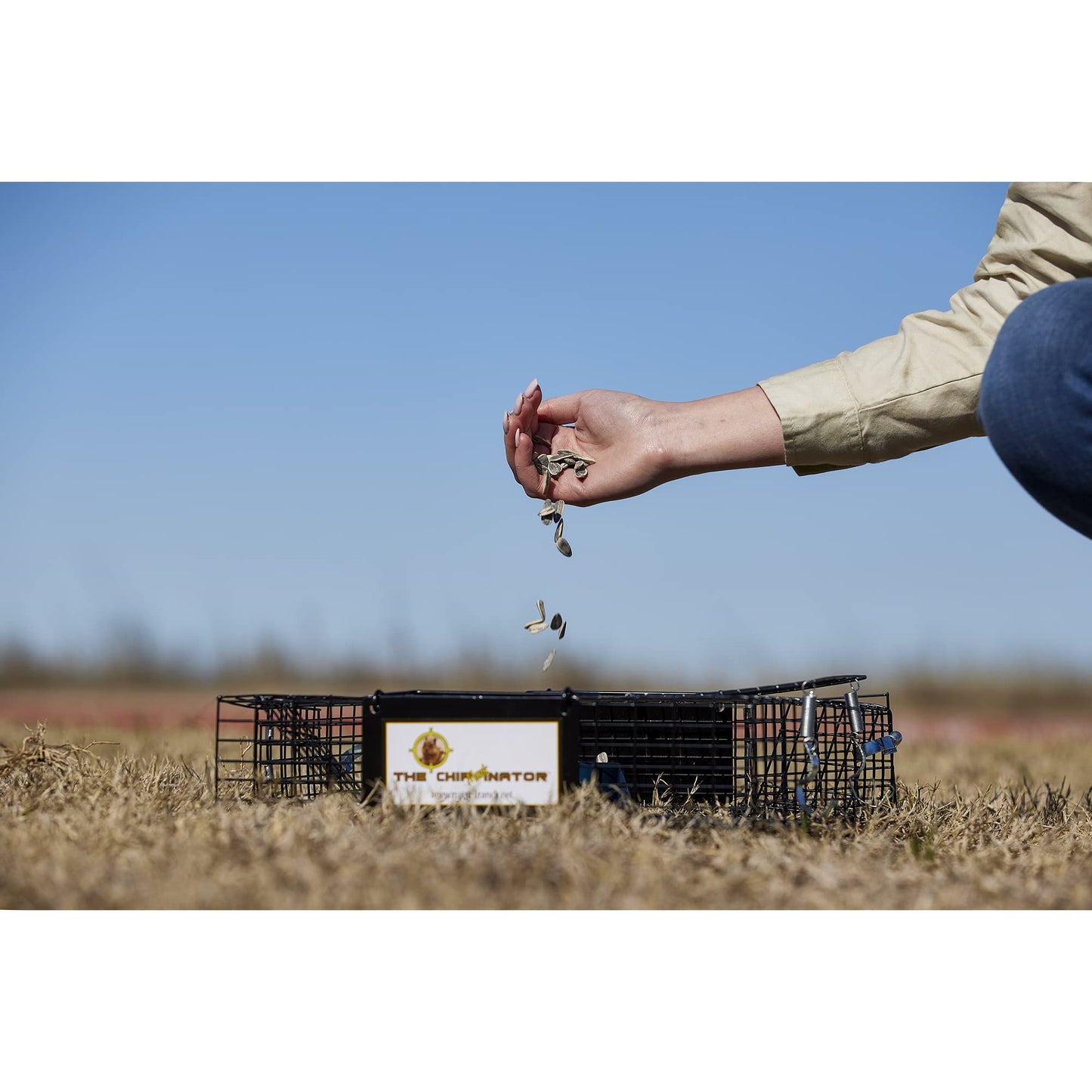 Rugged Ranch 2-Pack Chipmunkinator Multi-Catch Chipmunk Trap, Wire Cage, 14.5"x4"x14.5" Each - Live Catch-and-Release, 2-Door Humane Rodent Control, No-Poison Outdoor Use