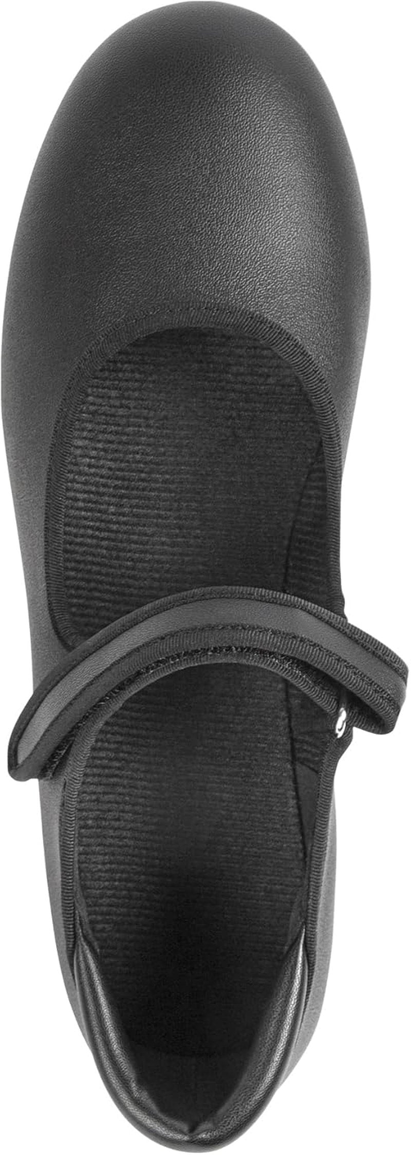 PU Leather Mary Jane Dance Shoes - Comfortable Easy Strap Tap Shoes for Women & Men
