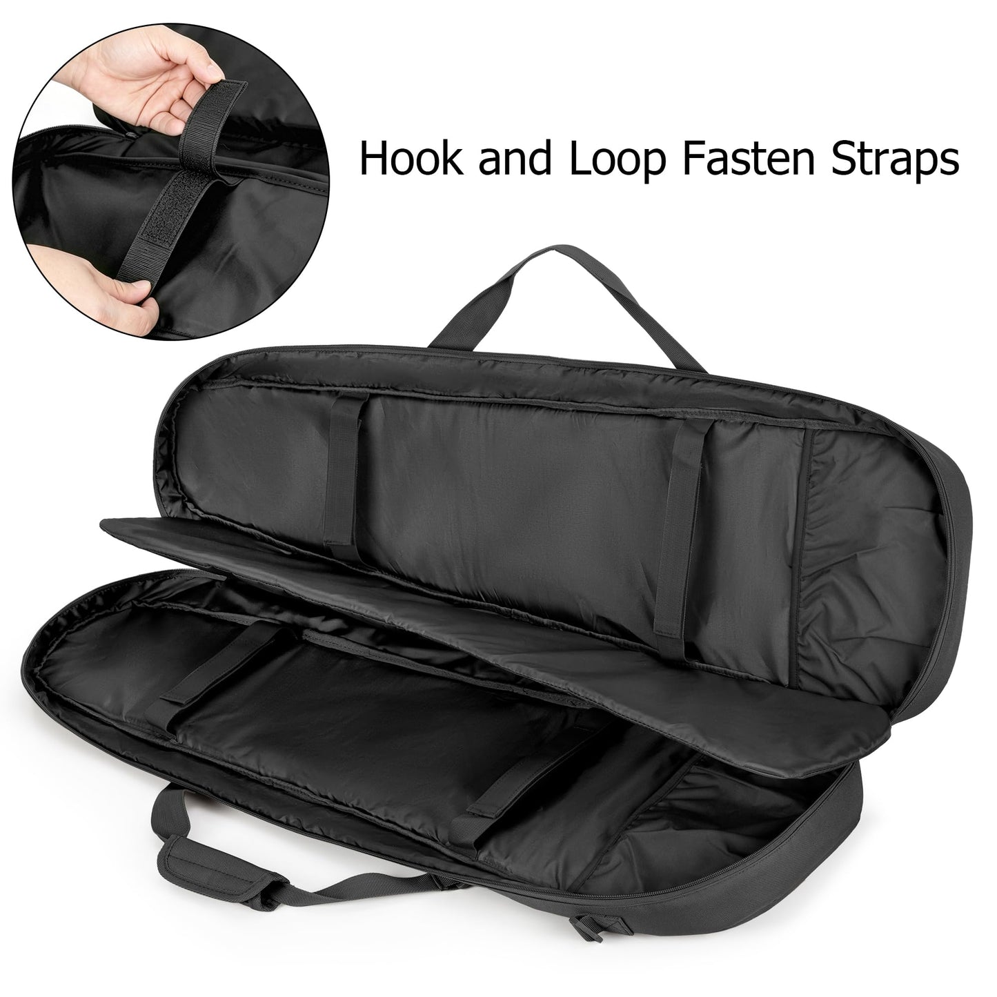 DSLEAF Long Soft Bag Backpack & Padded Duffle Bag