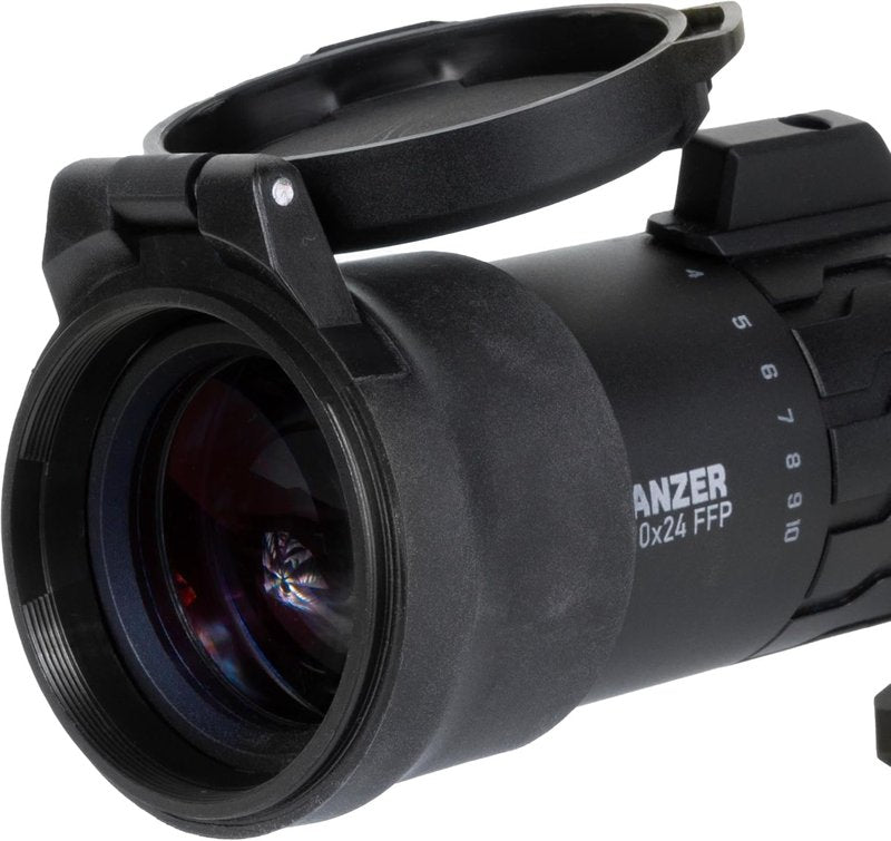 Monstrum Pro Series Flip-Up Scope Lens Covers - Durable Protection for Optics