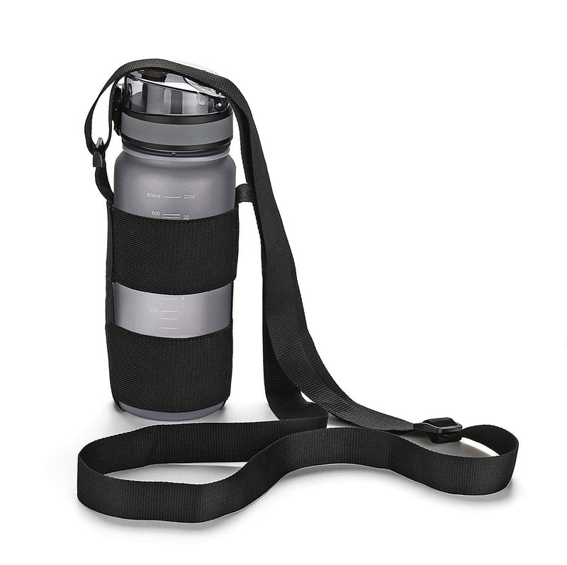 OYATON Universal Water Bottle Carrier Sling with Adjustable Shoulder Strap for Walking Short Hiking, Water Bottle Holder for 16oz - 40oz Wide Mouth Bottles (Exclude Water Bottle)