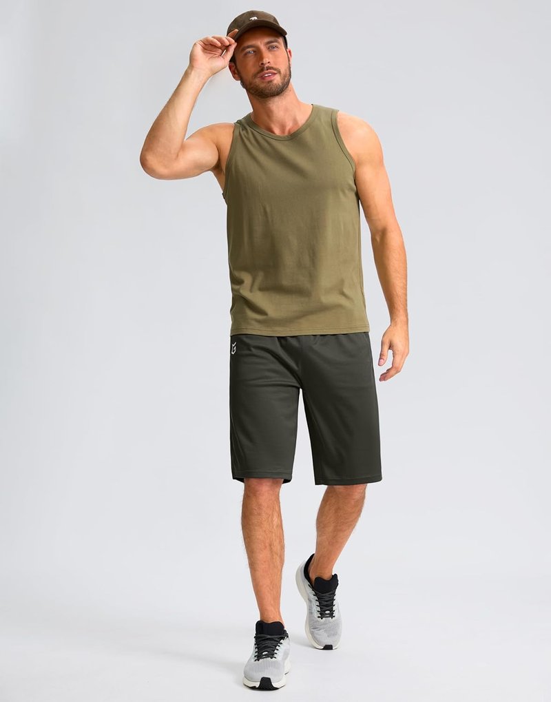 Men's Athletic Basketball Shorts - Lightweight Quick-Dry Gym Shorts with Pockets | 9" / 11" Length