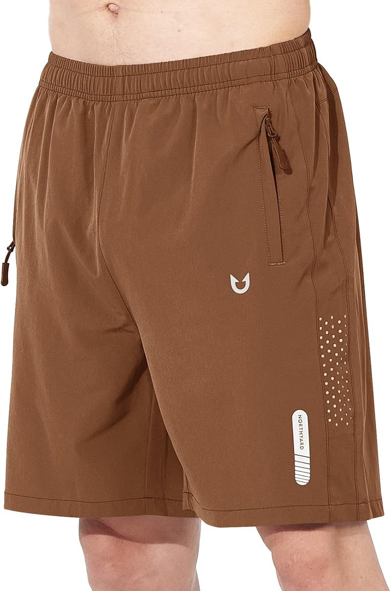 Men's Athletic Running Shorts - Quick Dry Lightweight Gym Workout Shorts | 5"/7"/9" Sizes
