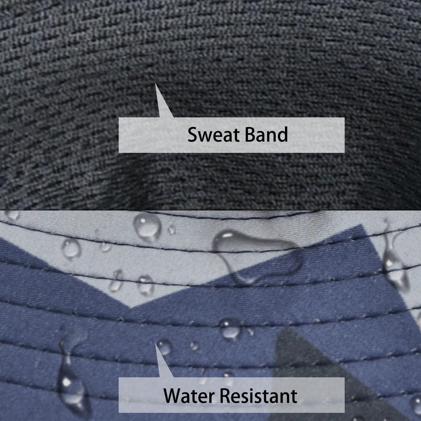Sun Hats for Men Women Fishing Hat UPF 50+ Breathable Wide Brim Summer UV Protection Hat with Face Cover & Neck Flap