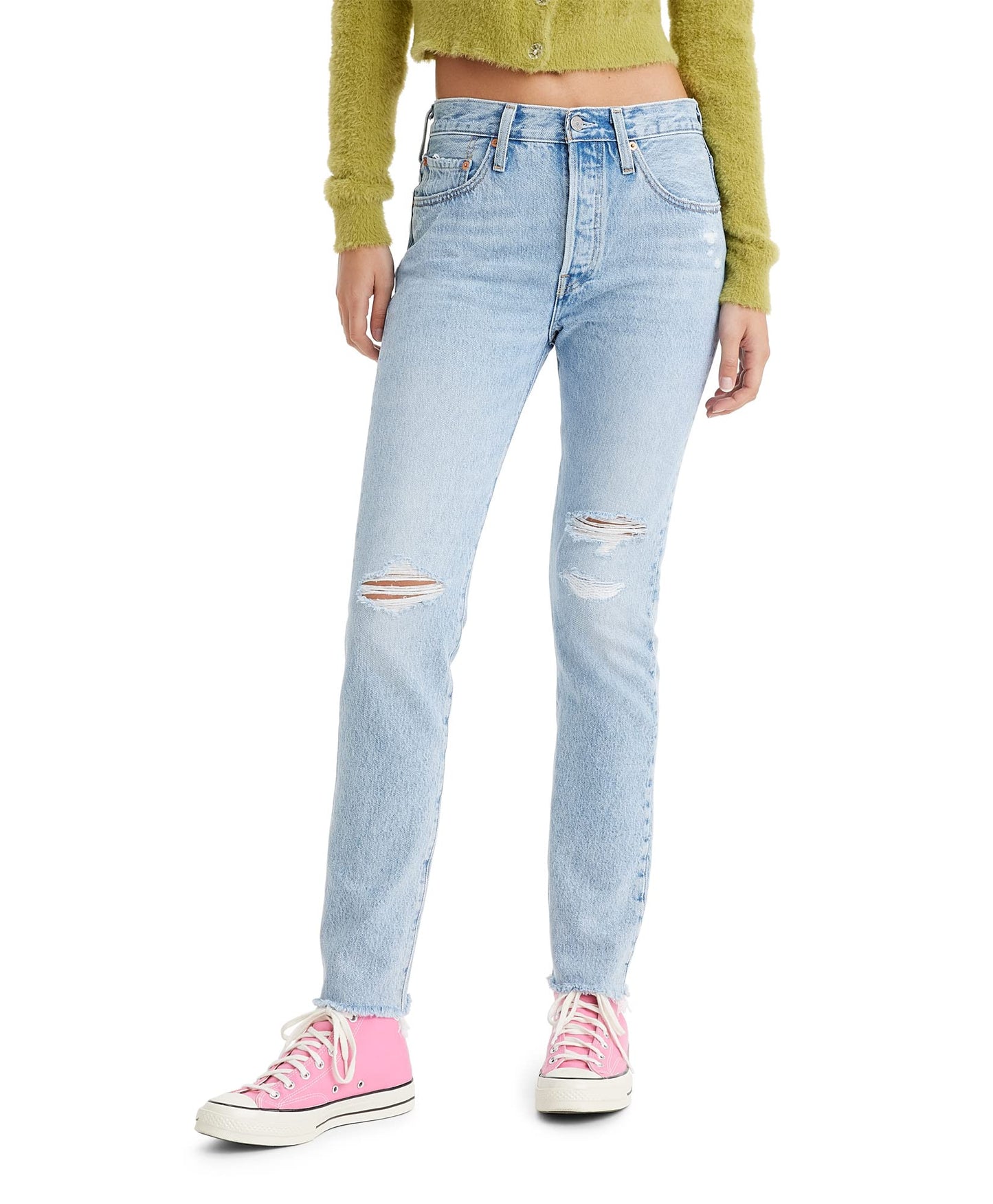 Levi's Women's Premium 501 Skinny Jeans, (New) Rock This Way, 26