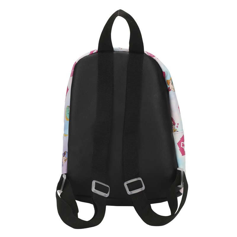 Bioworld KPop Demon Hunters Chibi Saja 9" Adult Blue & Pink Mini Backpack