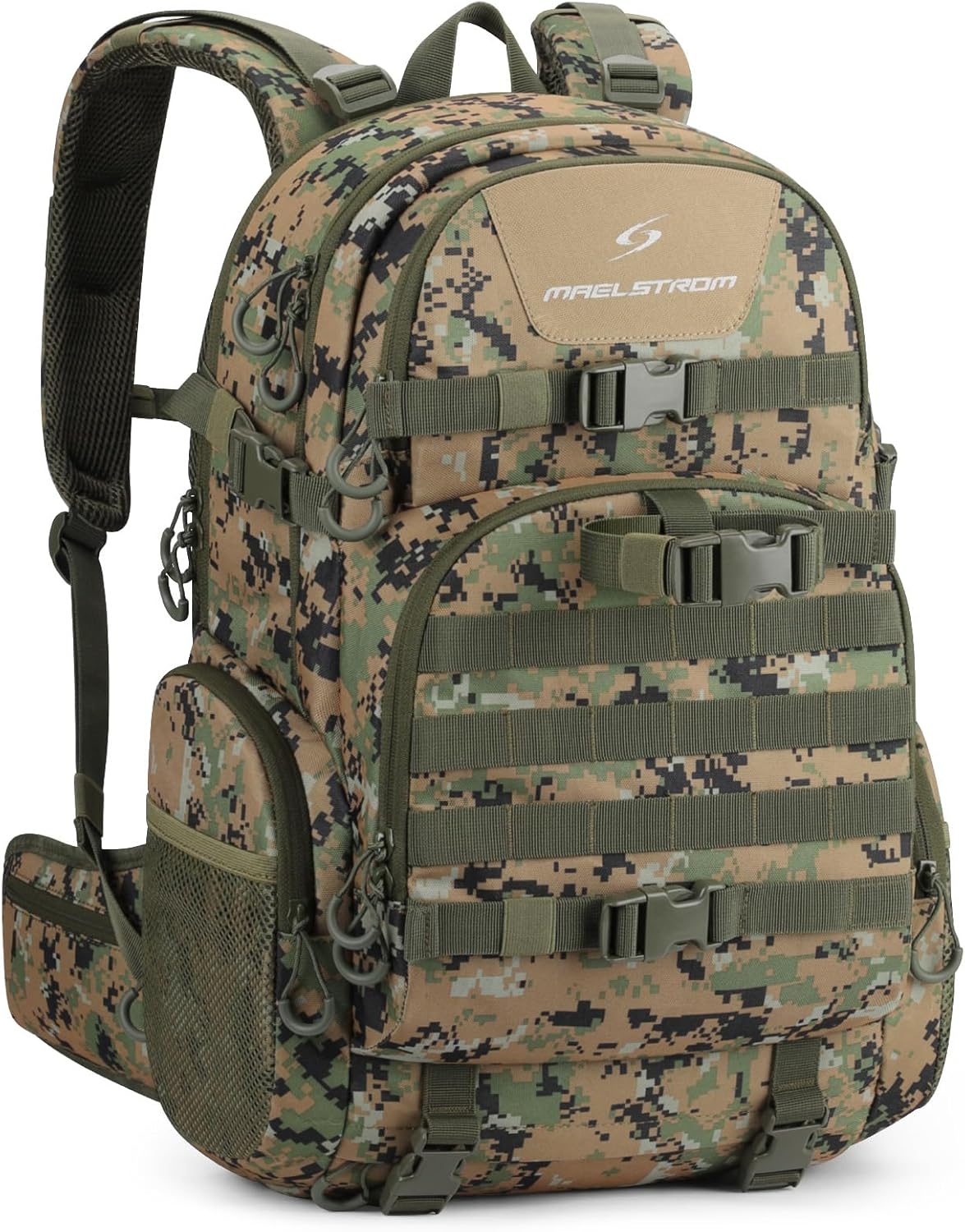 Hunting Backpack - Waterproof 35L Tactical Pack with Rain Cover | Camo Design for Men & Women