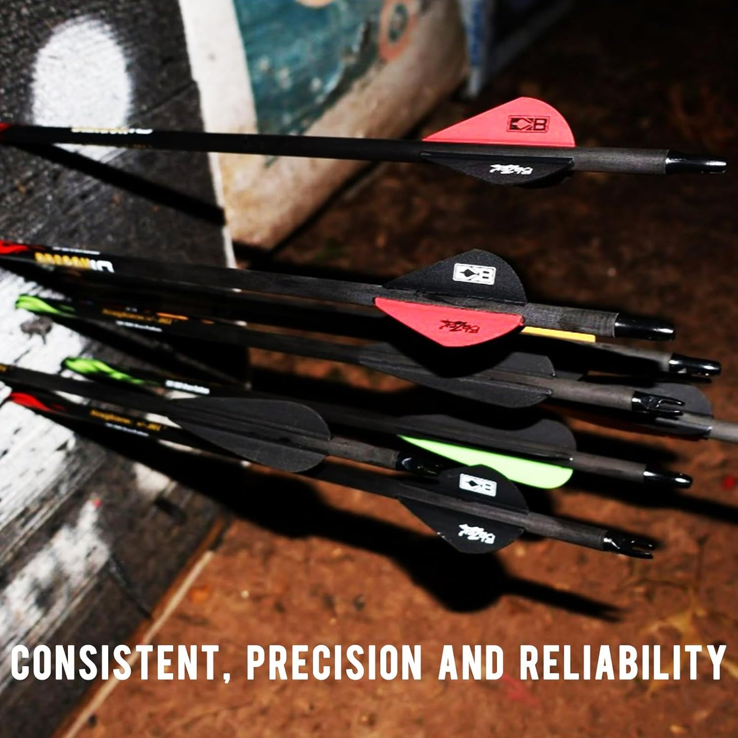 Sanlida 100% Pure Carbon Hunting Arrows - Olympic-Grade 10 Spine Deflection | 0.001" Straightness, Perfect for Compound & Recurve Bows (12/24PCS)