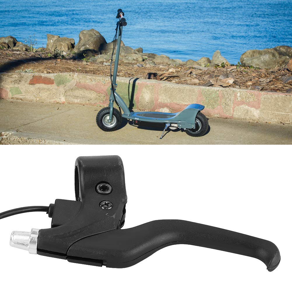Gorgeri for Brake for Razor mx650 Left Left Side Brake Lever,Black Plastic Electric Scooter Brake Lever for Electric Scooter Pocket e-Bike