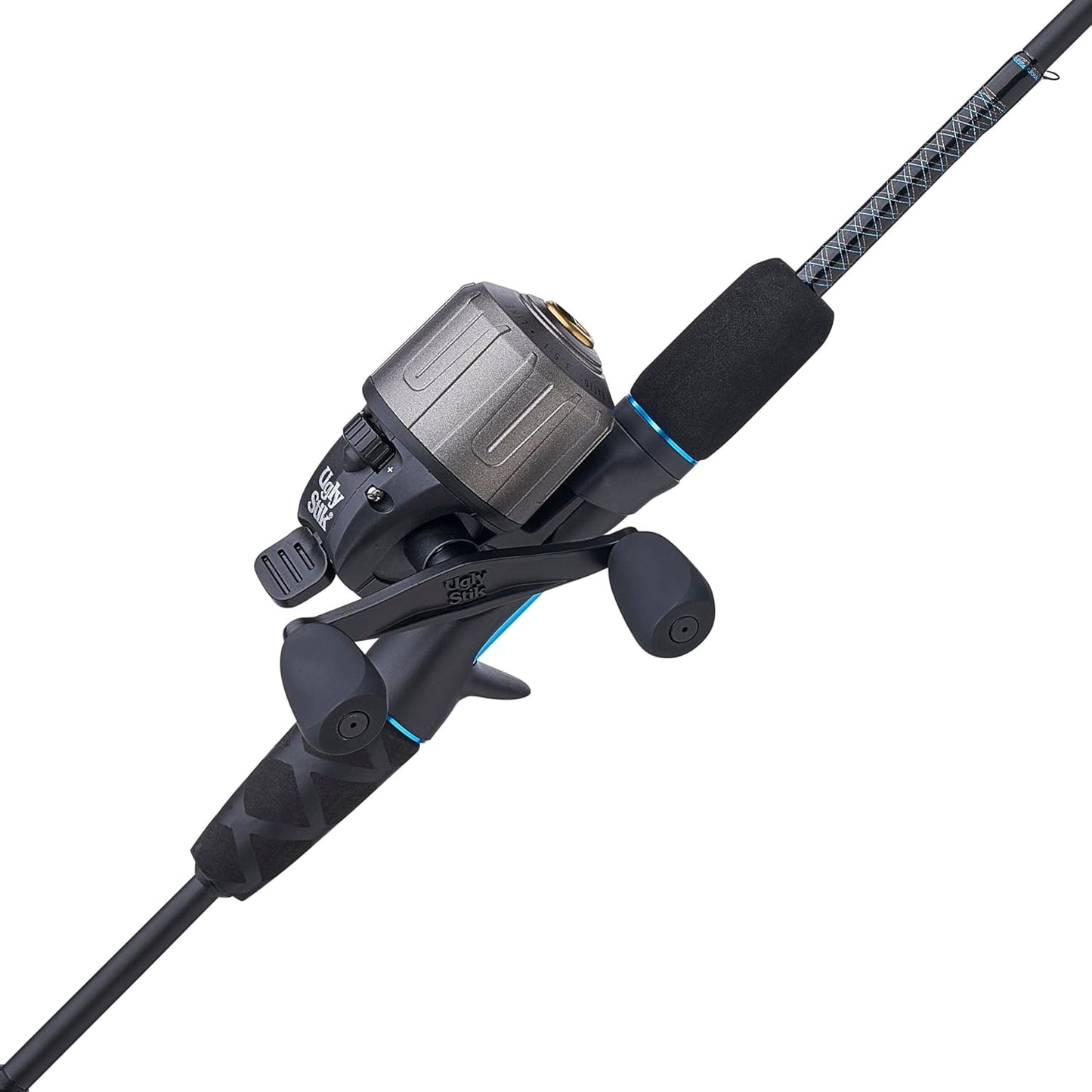 Ugly Stik GX2 Spincast Fishing Rod and Reel Combo - Durable 6' Medium Action