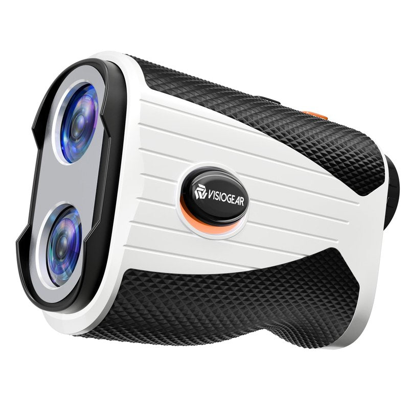 Zapdos Golf Rangefinder with Slope, 1200 Yards Laser Range Finder for Golfer, 7X Magnification Flag Pole Locking Vibration Rechargeable Range Finders Golf Accessories for Men, White