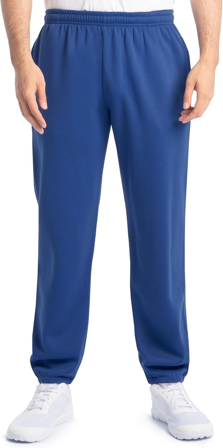 Fruit of the Loom Eversoft Fleece Sweatpants - Moisture-Wicking, Relaxed Fit with Pockets | Comfortable & Breathable
