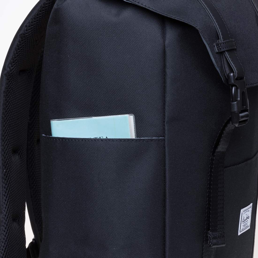 KAUKKO Vintage Casual polyster and Leather Rucksack Backpack