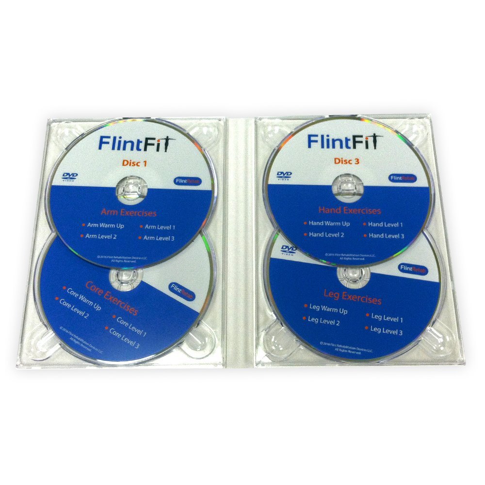 FlintFit Stroke Recovery Exercises: Therapy Videos for Hands, Arms, Core, and Legs