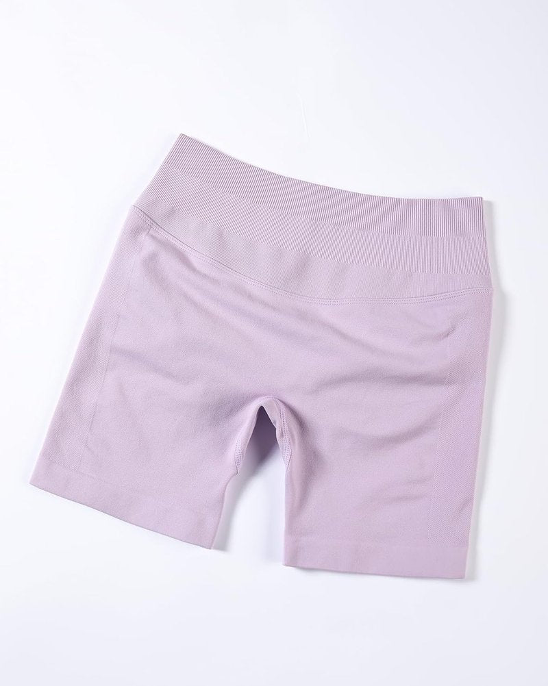 Aurola Workout Shorts for Women - No Roll Up, Squat Proof Seamless Compression | 2.5-6.5 Sizes