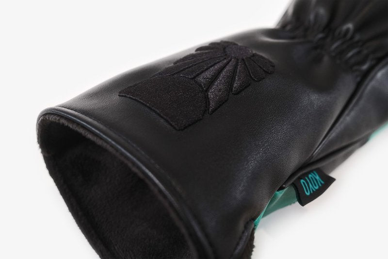 Green and Black Checkered Pattern Anime Inspired Golf Driver Head Cover