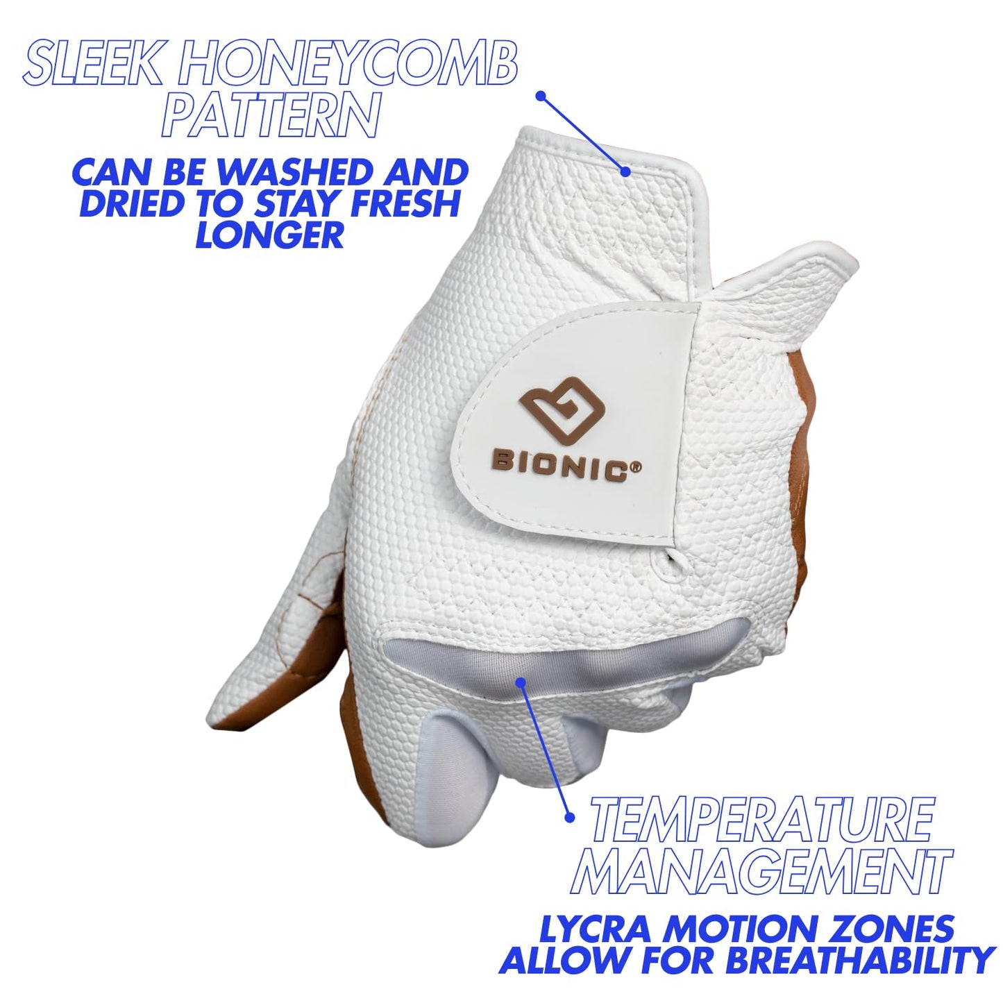 Bionic Women's RelaxGrip 2.0 DX Golf Glove, Right Hand, X-Large