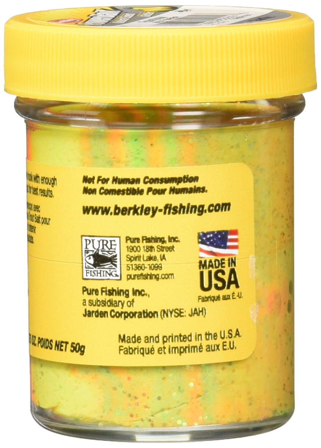 Berkley PowerBait® Natural Glitter Trout Bait, Rainbow
