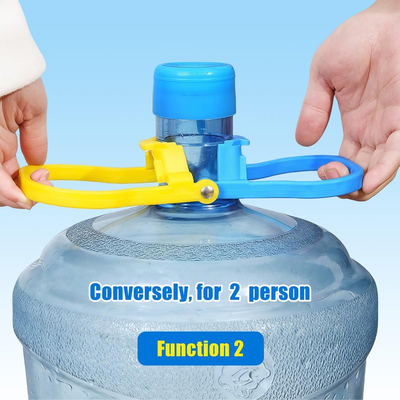 4 Packs Water Jug Handles,5 Gallon Water Bottle Lifter, Water Bucket Lift Handles for Home,School,Office,for 5 Gallon Drinking Water Jugs