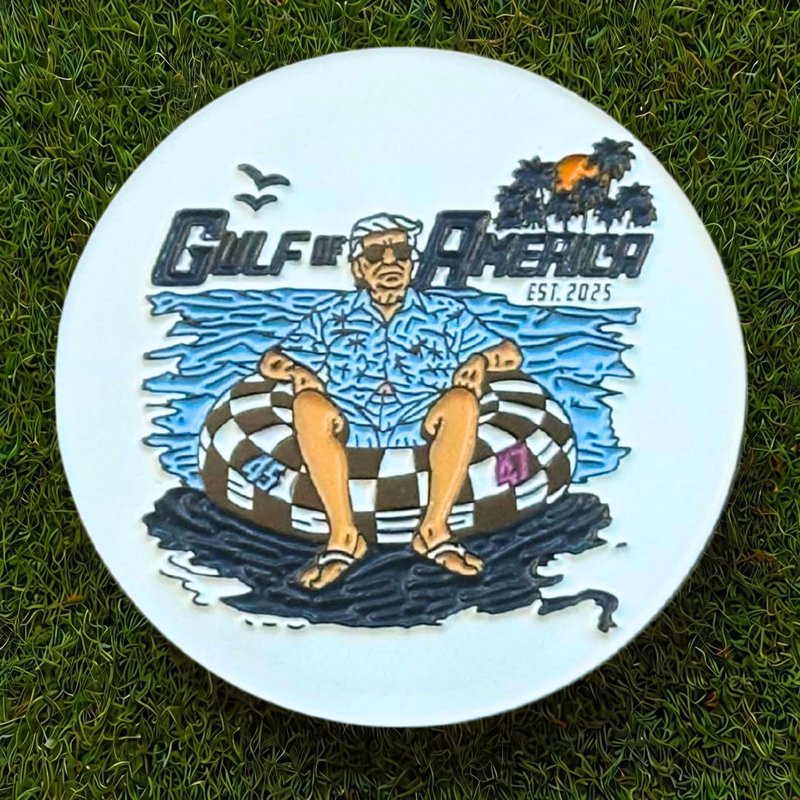 Gulf of America Golf Ball Marker – Large 1.5” Collector’s Edition