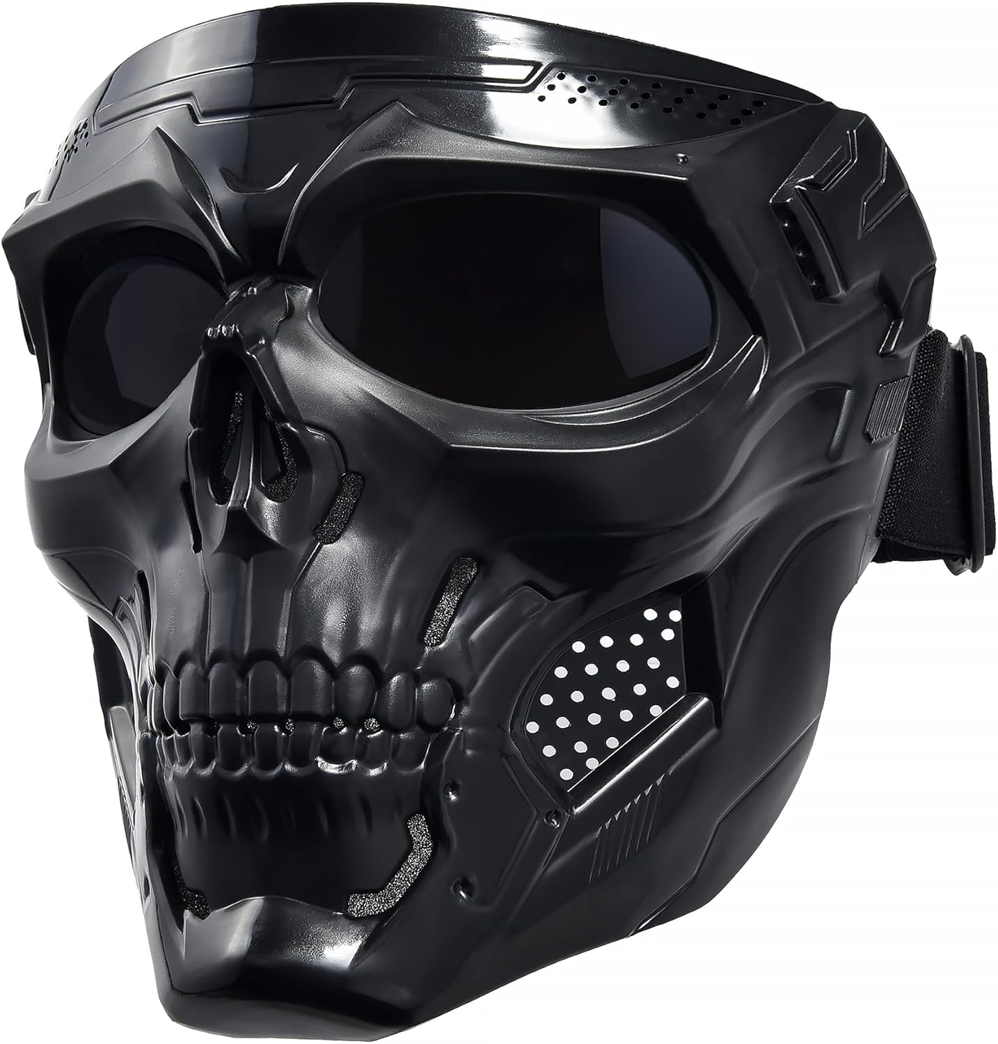 Motorcycle Face Mask - Full Face Dirt Bike Goggles for Motocross & ATV | Unisex Riding Gear