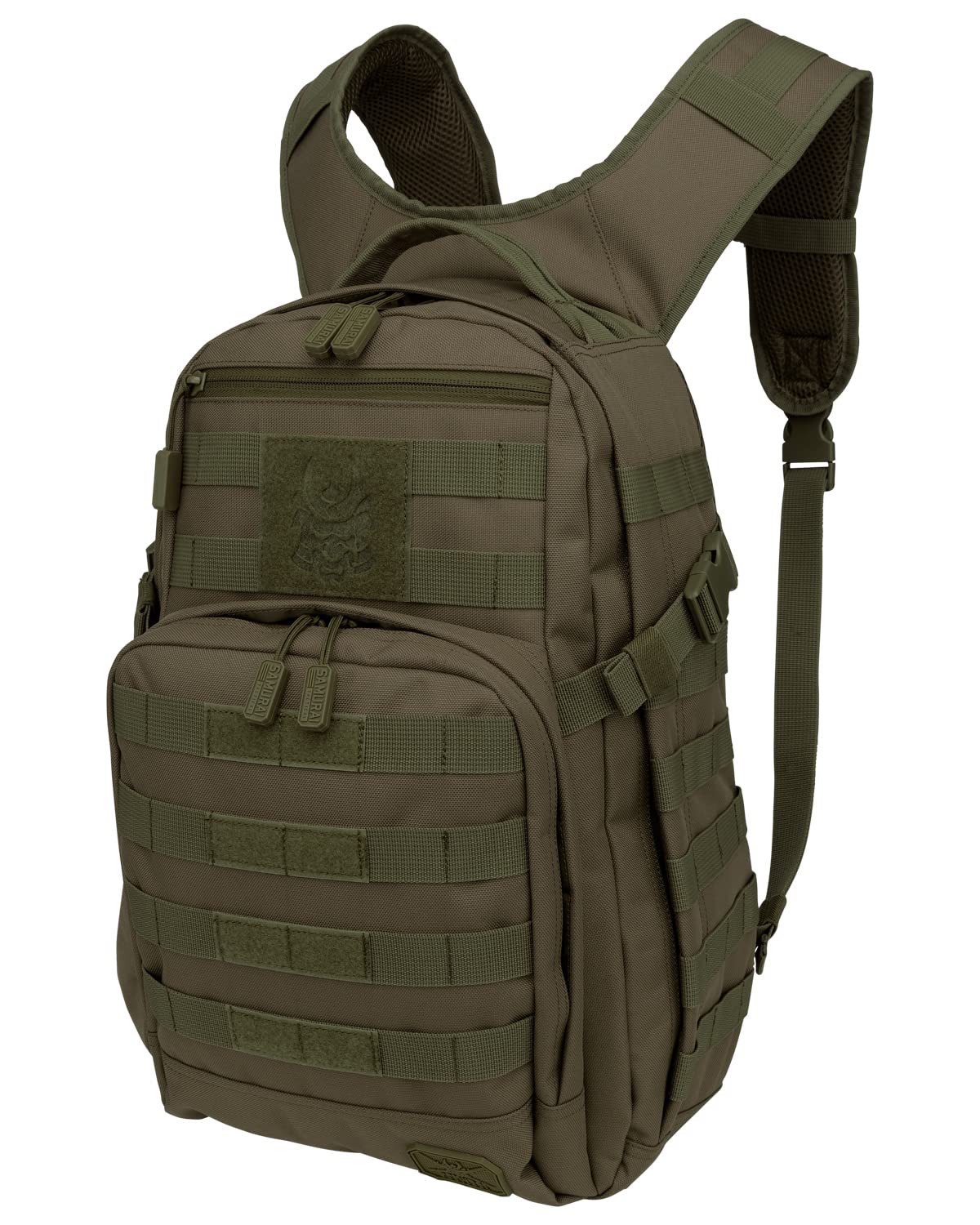 Samurai Tactical Tactical Day Pack Backpack for Everyday, Olive Drab, One Size