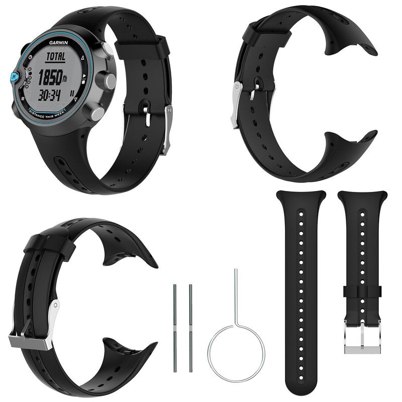 Band for Garmin Swim, Soft Silicone Replacement Band Strap for Garmin Swim (No Tracker)