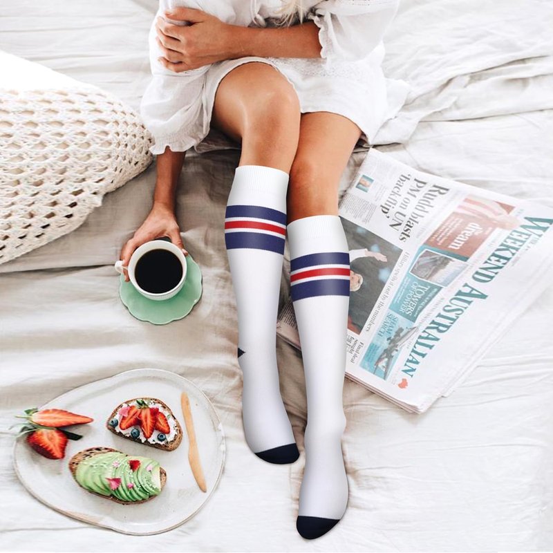 Compression Socks for Men & Women - 6 Pack Copper Support for Circulation | Ideal for Running, Nursing, and Athletics