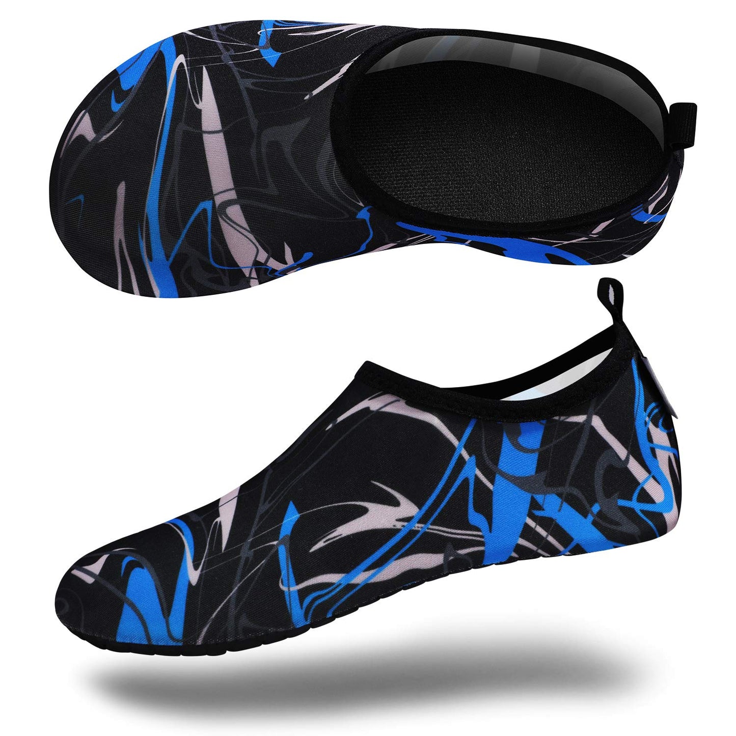 VIFUUR Water Sports Unisex Shoes Graffiti Blue - 7.5-8.5 W US / 6-7 M US (38-39)