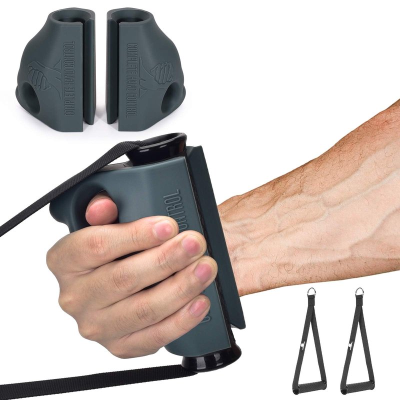 Complete Hand Control: Arm Wrestling Training Handle - Pair of Hand Shaped Grips with Custom Handles Included - Arm Wrestling Training Equipment