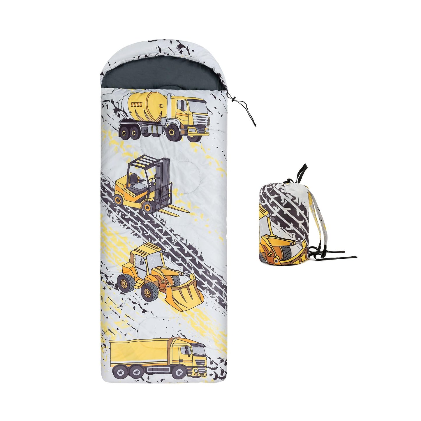 Kids Sleeping Bag for Camping - Lightweight 3 Season Child Backpacking Sleeping Bag for Girls and Boys, Waterproof Compact Youth Camping Gear for Outdoor by Croosseoutdoors