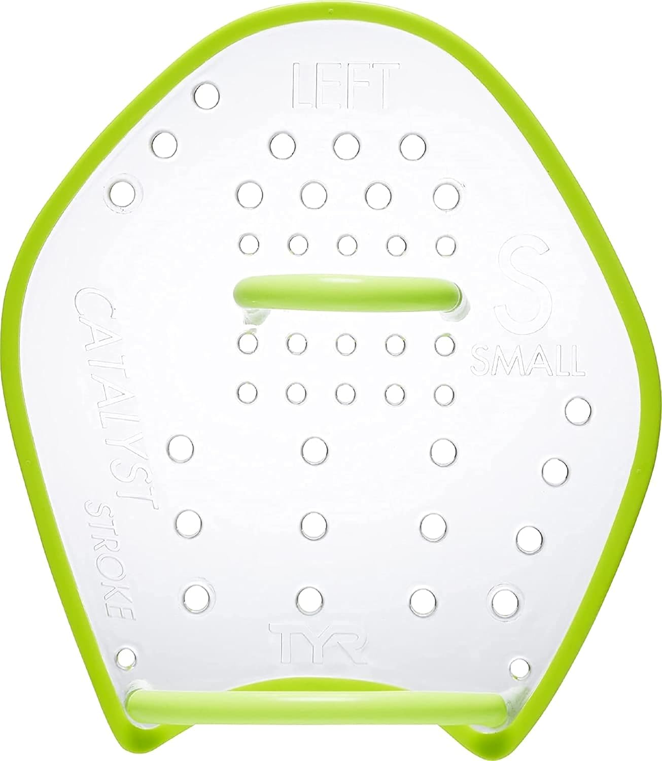 TYR Catalyst Stroke Swim Paddles - Durable Training Hand Fins for Strength & Technique | Adult Size