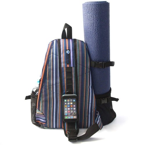 AURORAE Yoga Mat/Gym Cross-body Travel Sling Back Pack. Mat sold separately.