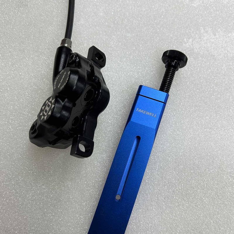 takewell Piston Press Tool for Shimano Brake Caliper, Universal SRAM, Bike Hydraulic Disc Brake Caliper Piston Tool, Compatible with All Brands of Brake Calipers, Blue.