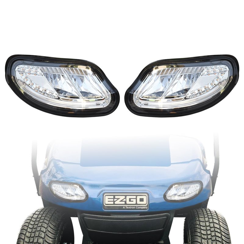 Orle Oko LED Head Light Kit For EZGO Freedom TXT /t48 2014-UP Gas or Electric Golf Cart Models Front Replace 12V headlights Light Kit Assembly For EZGO Freedom