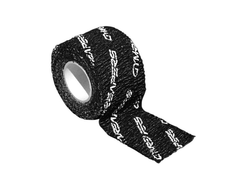 Gymreapers Weightlifting Adhesive Thumb Tape, Stretchy Athletic Tape Grip & Protection for Olympic Lifting, Cross Training, Powerlifting, Hookgrip (Black, 3 Rolls)