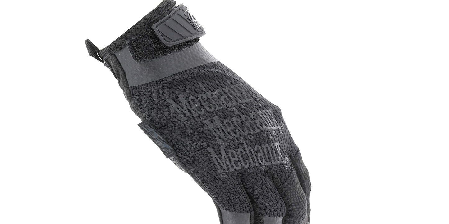 Mechanix Wear: Women’s Tactical Specialty 0.5mm High-Dexterity Gloves with Secure Fit and Precision Feel, Work Gloves, for Airsoft, Paintball, Hunting, Utility Use (Black, Medium)