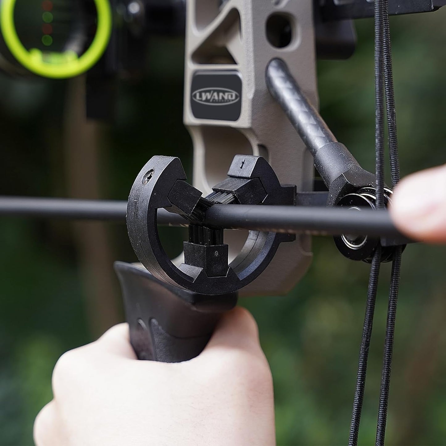 Archery Arrow Rest - Capture Brush Whisker Biscuit for Compound & Recurve Bows | Ideal for Hunting & Target Shooting