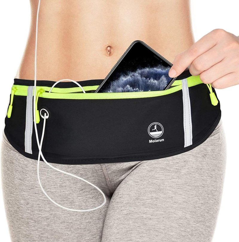 Slim Running Belt Fanny Pack - Lightweight Jogging Waist Pack for Phone & Essentials | Unisex Design