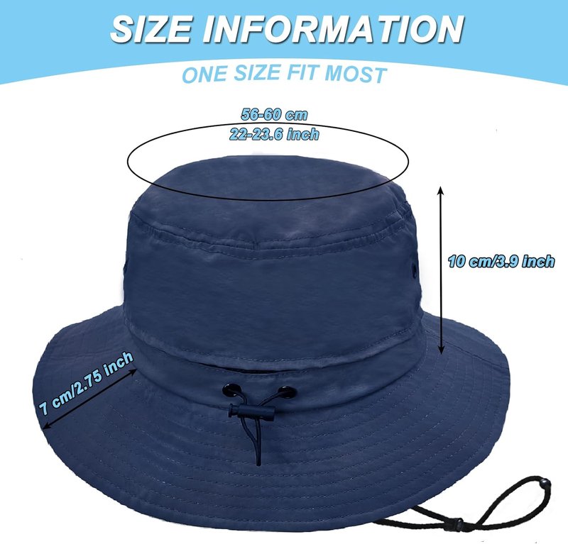 Packable Women's Bucket Hat - Quick Dry Mesh for UV Protection | Ideal for Fishing, Hiking, Beach & Safari